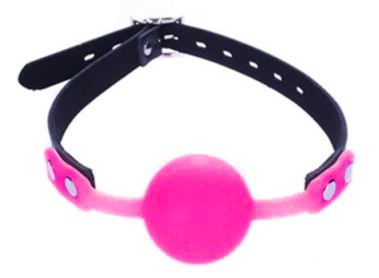 Bâillon Boule Simply Gag 40mm Rose