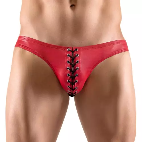Zonio Red Lace-Up Slip – 1/6