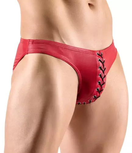 Zonio Red Lace-Up Slip – 3/6