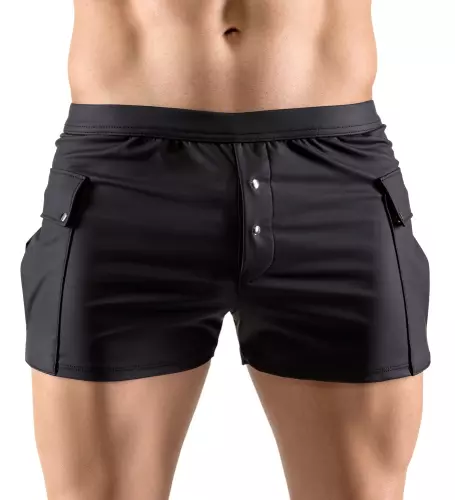 Junio Black Short with Pockets – 1/7