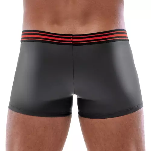 Tillio Black-Red Zip Boxer – 3/7