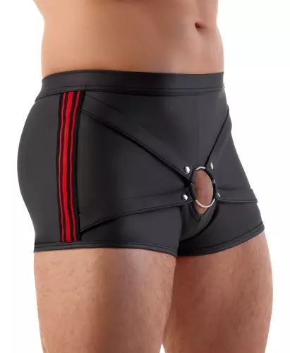 RINGO Black Boxer with Cockring – 3/6