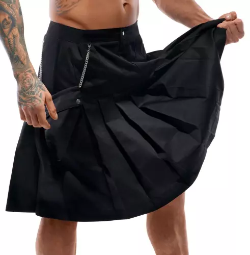 Kilt Scottio Zwart – 3/8