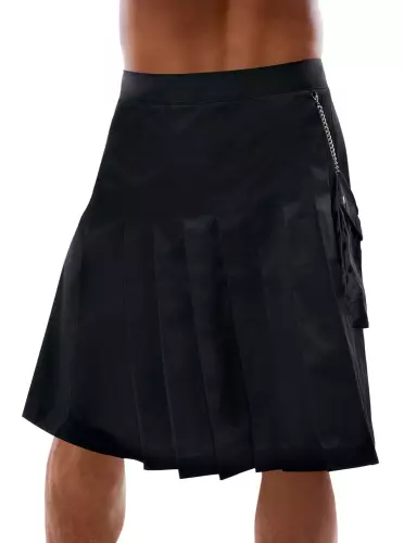 Kilt Scottio Zwart – 5/8