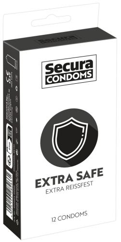 Préservatifs épais en latex Extra Safe 53mm x12