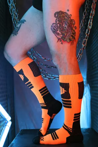 Hypnotix High Socks Black-Orange – 4/5