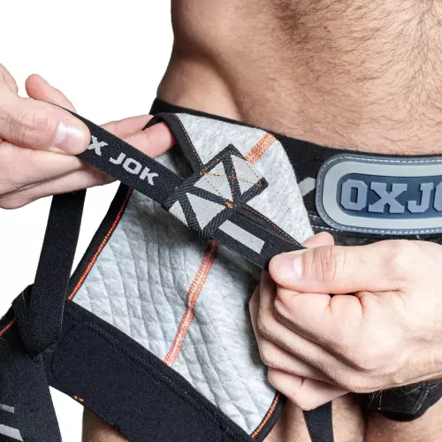 Jockstrap Oxjok Packer Grau – 5/7