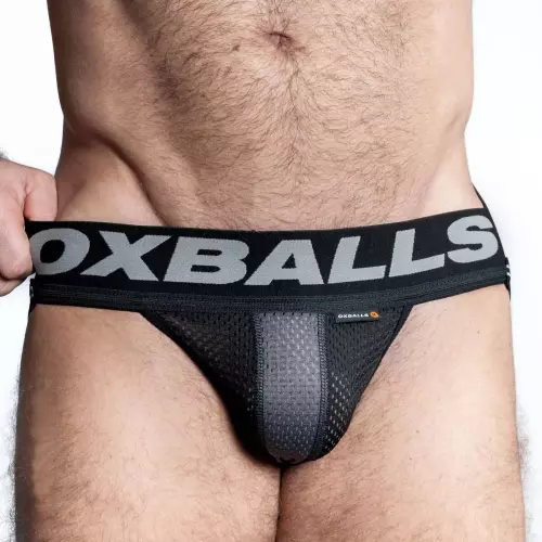 Jockstrap Oxjok Airmesh Zwart – 1/5