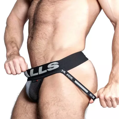 Jockstrap Oxjok Airmesh Zwart – 4/5
