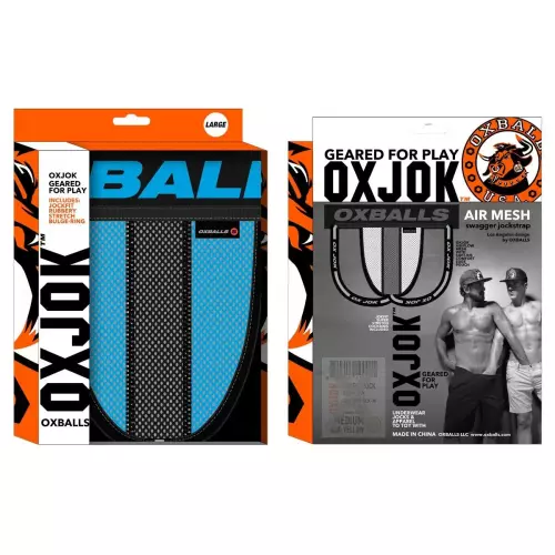 Jockstrap Oxjok Airmesh Bleu – 6/6