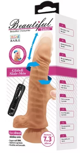 Dildo Hin-und-Her Easton 13 x 4cm Braun – 2/5