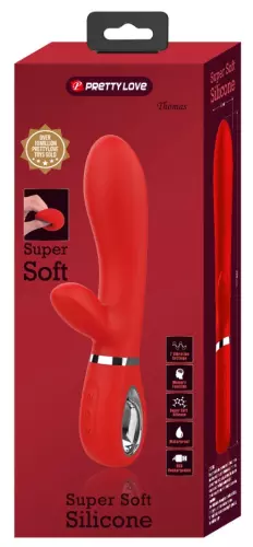 Vibro Kaninchen Thomas 11 x 3.8cm Rot – 2/6