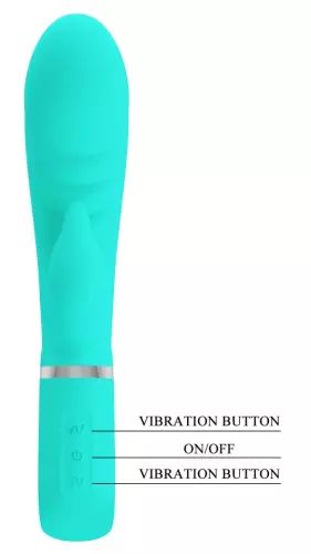 Vibro Kaninchen Prescott 12 x 3.9cm Türkis – 3/6