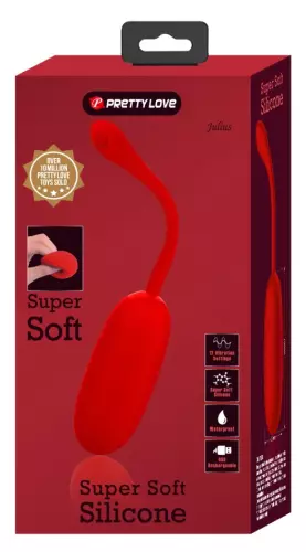 Vibrierende Ei Julius Rot 8 x 3.2cm – 2/6