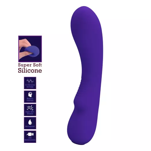 Vibrierende Prostatastimulator Matt 15 x 4cm Indigo – 4/5