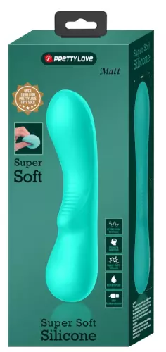 Vibrierende Prostatastimulator Matt 15 x 4cm Türkis – 2/6