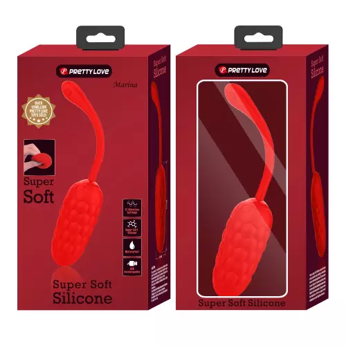Vibrierende Ei Marina 8 x 3.3cm Rot – 2/5