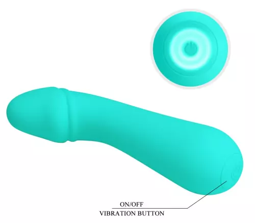 Prostata-Stimulator Cetus 15 x 3,5cm Türkis – 4/6