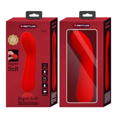 Vibrierender Prostata-Stimulator Faun 14 x 3,4cm Rot – 2/6