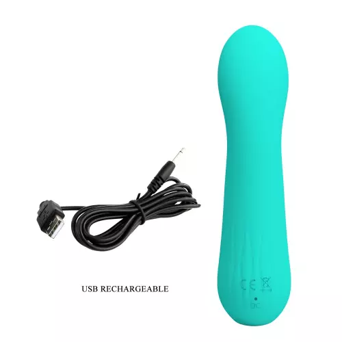 Vibrierender Prostata-Stimulator Faun 14 x 3,4cm Türkis – 4/6