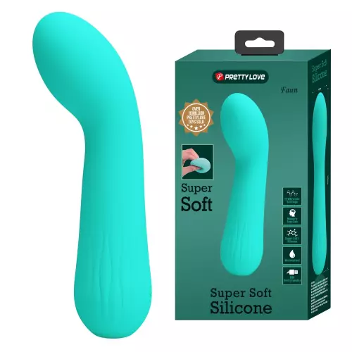 Vibrierender Prostata-Stimulator Faun 14 x 3,4cm Türkis – 6/6