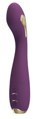 Vibro Point G Électro Connecté Hector 16 x 3.8cm Prune