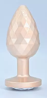 Plug Ikonik Diamond M 7 x 3,3cm Beige – 3/4