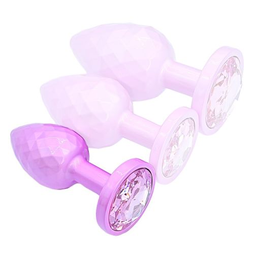 Plug Ikonik Diamond S 6 x 2,7cm Rose