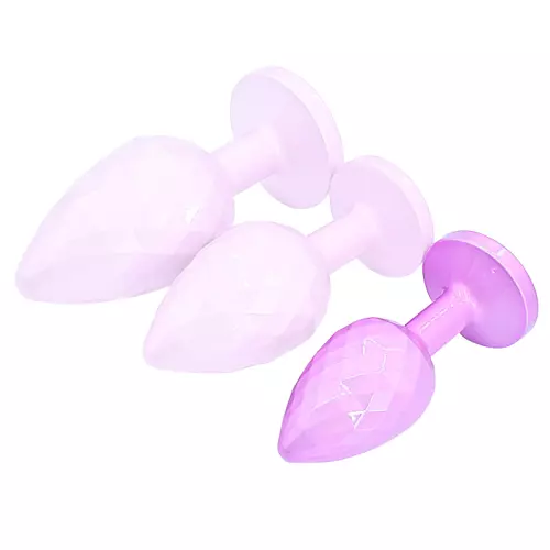 Plug Ikonik Diamond S 6 x 2,7cm Rose – 2/2