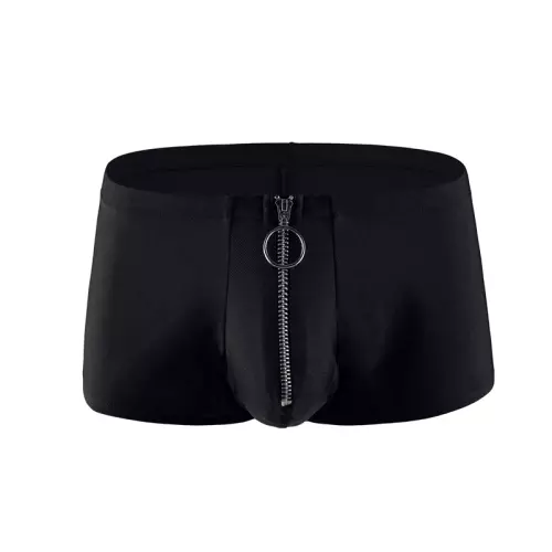 Shorty mit Reißverschluss Mino Schwarz – 2/2