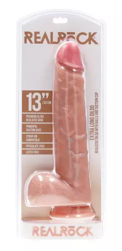 Dildo Extra Lang 26.5 x 6.5cm Hautfarben – 2/7