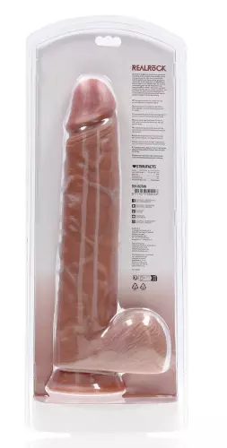 Dildo Extra Lang 26.5 x 6.5cm Braun – 4/7