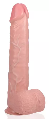 Dildo Extra Lang 29 x 7cm Hautfarben – 1/9