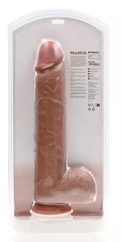 Dildo Extra Lang 31 x 7.5cm Braun – 3/7