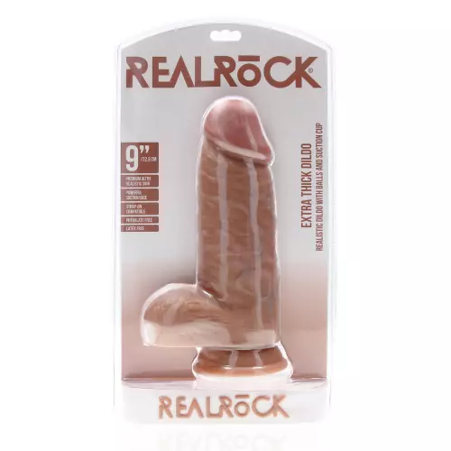 Dildo Extra Dick 18 x 7.5cm Braun – 2/8