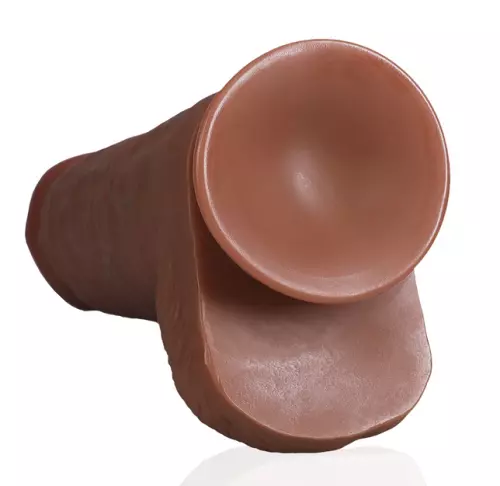 Dildo Extra Thick 21 x 8cm Braun – 5/7