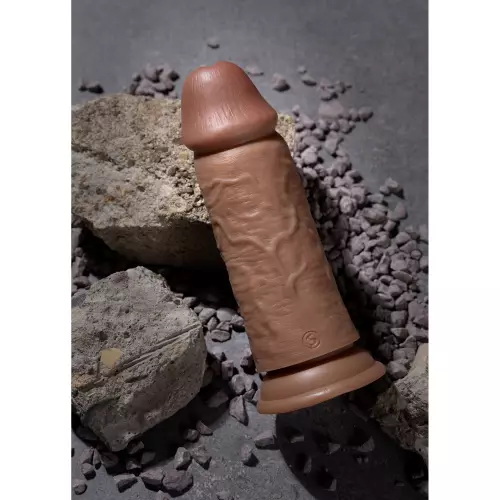 Dildo Extra Thick 20.5 x 6.5cm Braun – 6/9