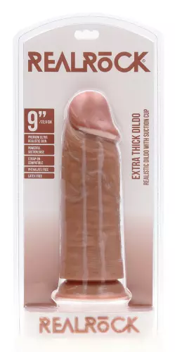 Dildo Extra Thick 23 x 7.5cm Braun – 2/7