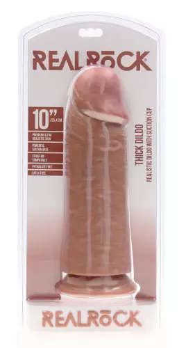 Dildo Extra Thick 25.5 x 8 cm Braun – 2/7