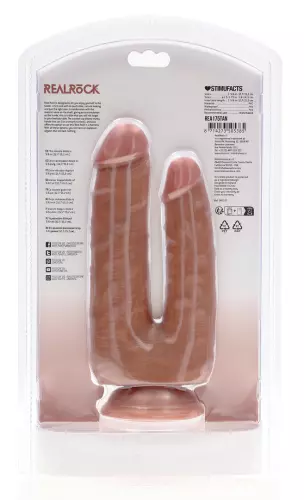 Doppel-Dildo Double Trouble 15 x 4.5cm Braun – 3/5