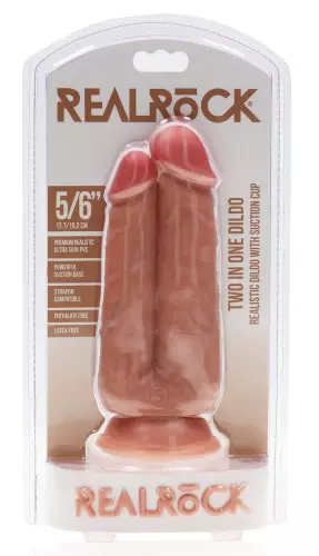 Doppel-Dildo Two In One 15.5 x 6.5cm Hautfarben – 2/6