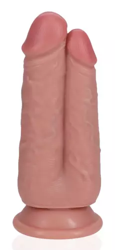 Doppel-Dildo Two In One 15.5 x 6.5cm Hautfarben – 3/6