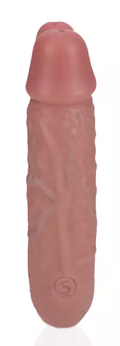 Doppel-Dildo U Shape 12 x 3cm Hautfarben – 3/6