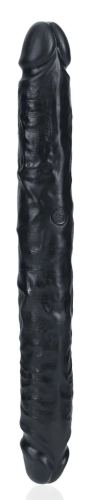 Double Gode Straight Slim 30.5 x 3.5cm Noir