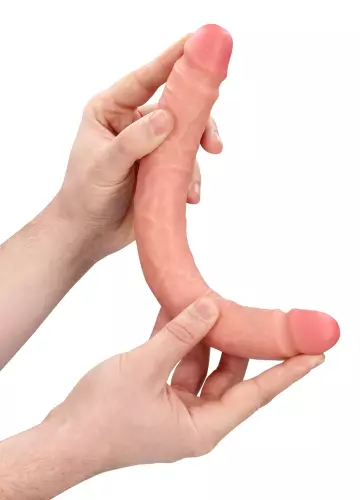 Doppel-Dildo Straight Slim 30.5 x 3.5cm Hautfarben – 5/5