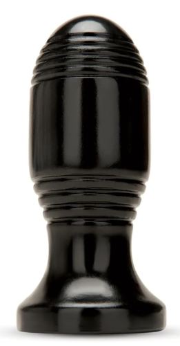 Plug Ribbed Plug 10.5 x 5 cm Noir