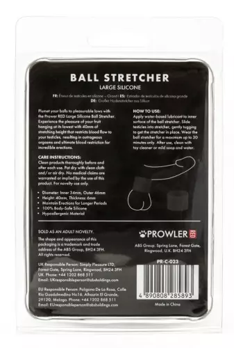 Ballstretcher Stretch L 35 mm - Höhe 40 mm Schwarz – 4/4