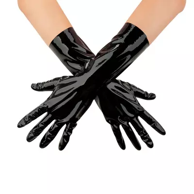 Latexhandschuhe Prowler Red Groß Schwarz – 3/4