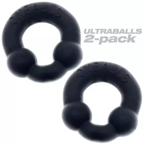 Cockrings-Pack Ultraballs Schwarz – 1/3