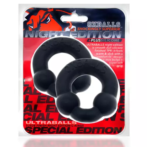Cockrings-Pack Ultraballs Schwarz – 2/3